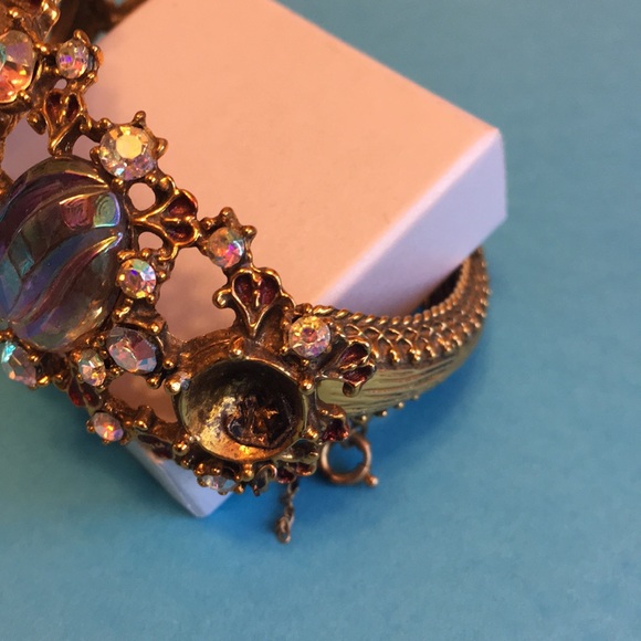 Vintage Stamped Hargo Creations NYC Bracelet and Earring Set - Picture 2 of 11